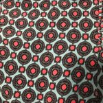 Roz & Ali  New geometric dress sleeveless‎ ruched waist pink blue women’s size 12 Photo 10