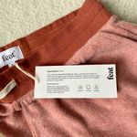 FEAT CLOTHING BlanketBlend Fleece Drawstring Lounge Shorts in Cayenne Photo 5