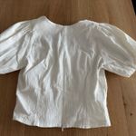 ASTR  The Label White Puff Sleeve Top Photo 1