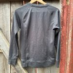 The North Face  Gray Multicolor Logo Go Anywhere Crewneck Sweatshirt Womens Small Photo 1