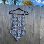 Iris  snakeskin bodysuit‎ size small Photo 2