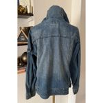 Cabela's Cabela’s Natural Reflections Blue Denim Hooded Jean Jacket Size Large Photo 3