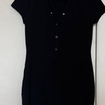 Forever 21  Women’s Black Button Up Pajamas size M Photo 0