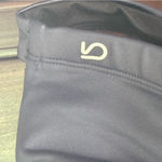 Gap NWT GapFit Shimmer Navy Medium Impact Criss Cross Padded Sports Bra Large L NEW Photo 3