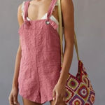 Urban Outfitters NEW UO Sadie Linen Shortall Overall Photo 0