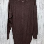 prAna Womens Size S  Milani Henley Sweater Dress Brown NWT Photo 5