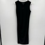 HoneyLove InnerPower Sleeveless Midi Shapewear Ruched Dress Black Size XL NWT Photo 2