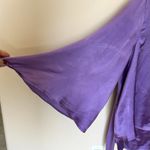 Diane Gilman  Top Women’s Lg Pullover Tired Purple Party Lagen Photo 3