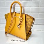 Michael Kors Honeycomb Avril Small Satchel Crossbody Bag Photo 1