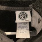 NHL Chicago black hawks fleece pullover sz S EUC Photo 4