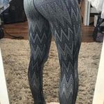 Nike Grey Chevron Workout Leggings Photo 1