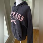 PacSun  Blue 84 Navy Pink Hayward Outdoor Adventures Distressed Hoodie Sweatshirt Photo 1
