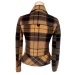Jolt Plaid Tartan Trucker Wool Blend Jacket S Photo 5