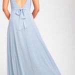 Show Me Your Mumu Jenn Maxi Dress Steel Blue NWT Photo 2