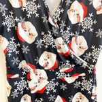 MS BASIC Christmas Dress Woman XXL Black Red Card Holiday Stretch Comfort Cats Photo 4