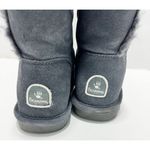 BEARPAW Womens Tatum Solids Mid Calf Boots Charcoal Gray Size 10M Photo 4