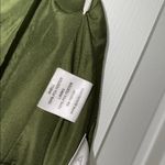 Azazie Tessie Olive Green Backless Halter Dress Photo 8