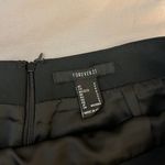 Forever 21 Small Black Rhinestone Bow Mini Skirt, High Waisted, Slit Skirt Photo 9