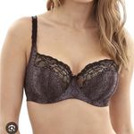 Panache NWT Jasmine Black Animal Print Lace Bra Photo 0