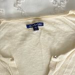American Eagle Vintage  Cream Button Up Cardigan Crop Cottagecore Feminine Spring Photo 12