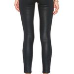 Lovers + Friends Revolve Jesse Skinny Legging Coated Black Photo 1