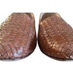 Sesto Meucci Deva Woven Leather Loafers Flats 8.5 M Brown Photo 7