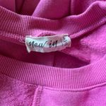 New In Pink Patchwork Sweatshirt Women’s Size Small Photo 3