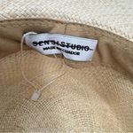 Anthropologie Sensi Studio Glamour Fray Edge Boater Hat NWOT Photo 9