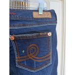 Seven 7 Luxe Skinny Jeans Dark Wash Embellished Pockets Women's Size 14 Blue Photo 5