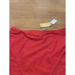 Kona Sol  Women’s Swim Bikini Bottom High Waist Size Large Red Photo 1