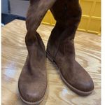 Kork-Ease  Addison Riding Boots Women's 7 M Brown Leather Side Zip Knee High S62 Photo 5