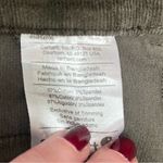 Carhartt Corduroy Skirt Size 8 Olive Green Knee Length Fall Pockets Academia Photo 7