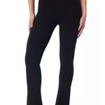 Revolve Lita By Ciara Women NEW Black Rib Organic Cotton Flare Legging Sz L $228 Size L Photo 0