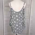 Torrid Cami Style Tank Top V Neckline Gingham Check/Daisy-1X Photo 1