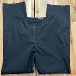 Halogen Black Stretch Straight-Leg Pants Size 10 Photo 0
