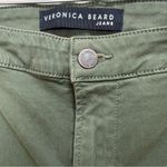 Veronica Beard  Ayla Chino Pants High Rise Relaxed Fit Stretch Army Green Size 25 Photo 8
