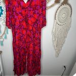 Showpo NEW  Pink Floral Waiting So Long Midi Dress Photo 1