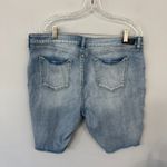 Natural Reflections  Light Wash Vintage Reunion Jean Shorts Women's Plus Size 18 Photo 4