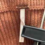 Free People Solid Gold Knit Skirt Cocoa Heather Photo 6