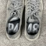 P448  Sally Italian Low Top Animal Cobra Silver Sneakers Shoe Womens 40 US 9.5 10 Photo 5