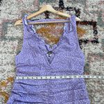 For Love & Lemons Chelsea lavender dotted ruched mini dress Photo 8