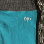 Alo Yoga  Goddess Leggings teal grey Photo 4