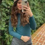 Free People Handmade knit cream beanie Photo 2