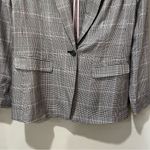 ATM Anthony Thomas Melillo Women’s 6 Houndstooth Plaid Blazer Jacket MSRP $550 Black Photo 2