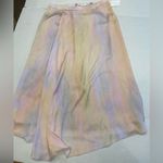 Vince  rainbow wash drape skirt in multi size 10 (b17) NWOT Photo 7