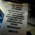 Wonderly Mid-Rise Straight Jeans in Light Wash Size 14R Photo 3