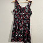 DC Comics  Harleen Harley Quinn Toss‑Print A‑Line Dress XL Skater NWT New Photo 1