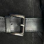 Vintage Foundry Co womens Naomi Tall Boots size 8 New Black Suede Lace Up Photo 12