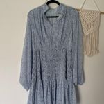 House of Harlow  1960 Mockneck Smocked waist dress Photo 3