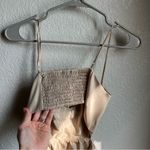 J.Crew  Collection bow-front cutout midi dress in stretch taffeta Khaki Tan Photo 11